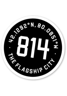 Erie 814 Coordinates Stickers