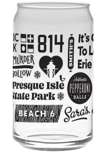 Erie Collage Pint Glass