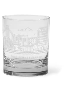 Erie Skyline Rock Glass