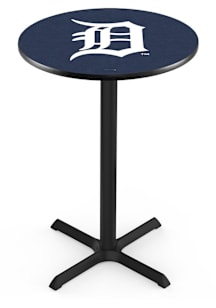 Detroit Tigers Cross Base Pub Table
