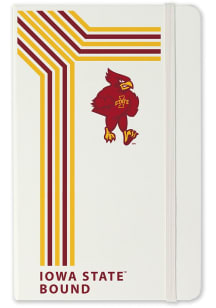 Iowa State Cyclones School Bound team logo Notebook and Folder - White