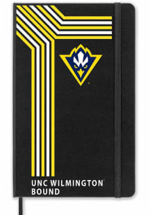 UNCW Seahawks School Bound team logo Notebook and Folder - Black