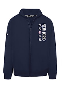 Levelwear New York Yankees Mens Navy Blue Uphill Lineup Long Sleeve Full Zip Jacket