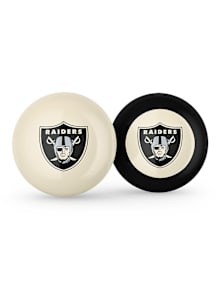 Las Vegas Raiders Cue and 8 Ball Billiard Balls
