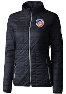 Cutter and Buck FC Cincinnati Womens Navy Blue Rainier PrimaLoft Heavy Weight Jacket