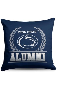 Navy Blue Nittany Lions Alumni 18x18 Throw Pillow