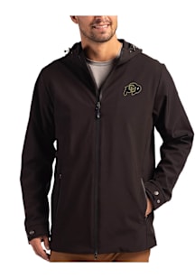 Cutter and Buck Colorado Buffaloes Mens Black Camano Light Weight Jacket