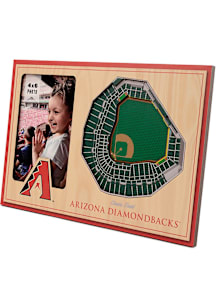 Arizona Diamondbacks 4x6 Sadium View Picture Frame - Red