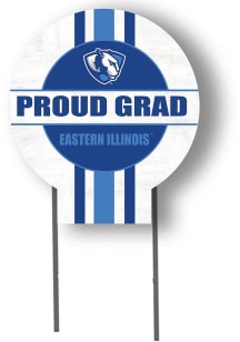 Eastern Illinois Panthers KH Sports Fan 20x20 Circle Yard Sign with Stakes Proud Grad Yard Sign -..