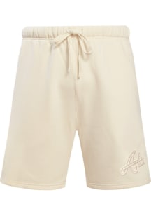 Pro Standard Atlanta Braves Mens White Neutral Shorts