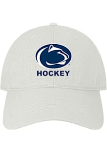 Penn State Nittany Lions Hockey Twill Adjustable Hat - White