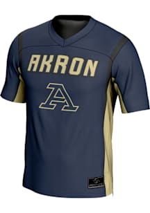 ProSphere Akron Zips Navy Blue Football Rival Football Football Jersey