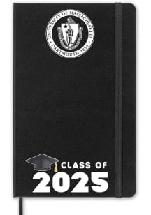 University of Massachusetts Dartmouth Class of 25 team logo Notebook and Folder - Black