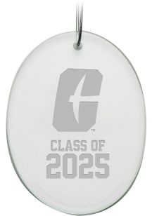 UNCC 49ers Class of 2025 Oval Ornament - White