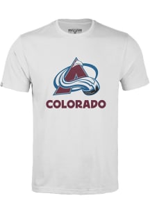 Levelwear Colorado Avalanche White Richmond Home Turf Short Sleeve T Shirt
