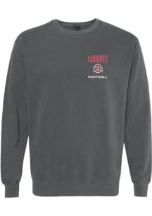 Simon Lorentz Rally Mens Black Ohio State Buckeyes NIL Embroidered Crew Sweatshirt