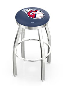 Cleveland Guardians Chrome Pub Stool - Silver