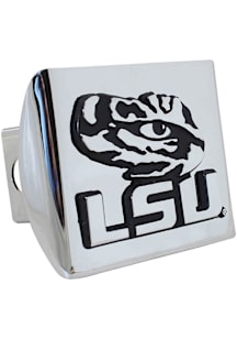 LSU Tigers Eye Logo Chrome Car Accessory Hitch Cover