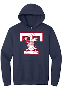 Summit Sportswear Toledo Mud Hens Mens Navy Blue Primary Logo Long Sleeve Hoodie