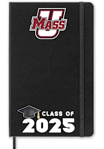 Massachusetts Minutemen Class of 25 team logo Notebook and Folder - Black