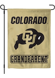 Colorado Buffaloes Grandparent Garden Flag - Black