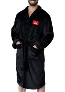 Black Maryland Terrapins #1 Dad Silk Touch Bathrobes
