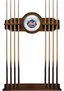 New York Mets Solid Wood Cue Rack Pool Table