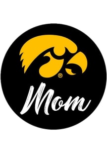 Yellow Iowa Hawkeyes 3&quot; Mom Button