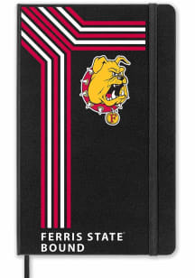 Ferris State Bulldogs School Bound team logo Notebook and Folder - Black