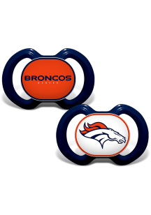Denver Broncos 2 Pack Baby Pacifier