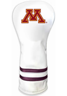 White Minnesota Golden Gophers Vintage Fairway Golf Headcover