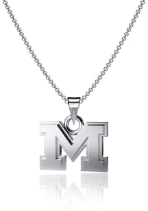 Logo Pendant Michigan Wolverines Womens Necklace -