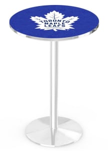 Toronto Maple Leafs Chrome Round Base Pub Table
