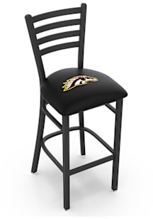 Western Michigan Broncos Stationary Pub Stool - Black