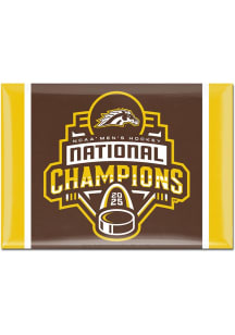 Brown  Western Michigan Broncos 2025 National Champions Magnet