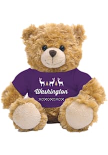 Washington Huskies Jardine  Holiday 10" Holiday Plush - White