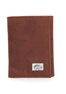 Leather Iowa Hawkeyes Womens Wallets - Brown