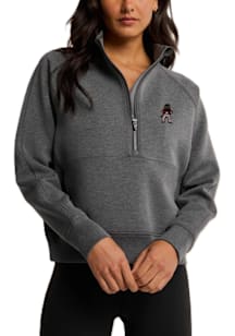 Greyson Indiana Hoosiers Womens Grey Kristina Long Sleeve Full Zip Jacket