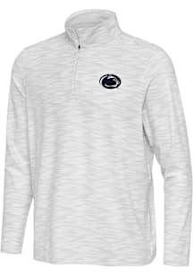 Antigua Penn State Nittany Lions Mens White Swell Long Sleeve Qtr Zip Pullover