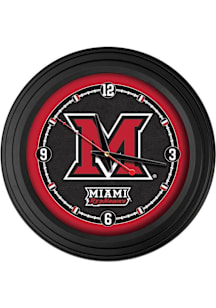 Miami RedHawks Traditional Wall Clock