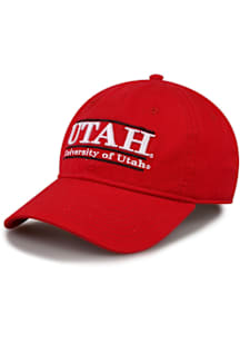 Utah Utes Relaxed Retro Bar Adjustable Hat - Red