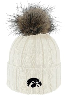 LogoFit Iowa Hawkeyes White Alps Womens Knit Hat