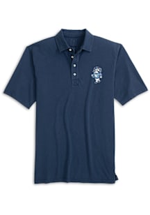 Johnnie O North Carolina Tar Heels Mens Navy Blue Coastal Short Sleeve Fashion Polo