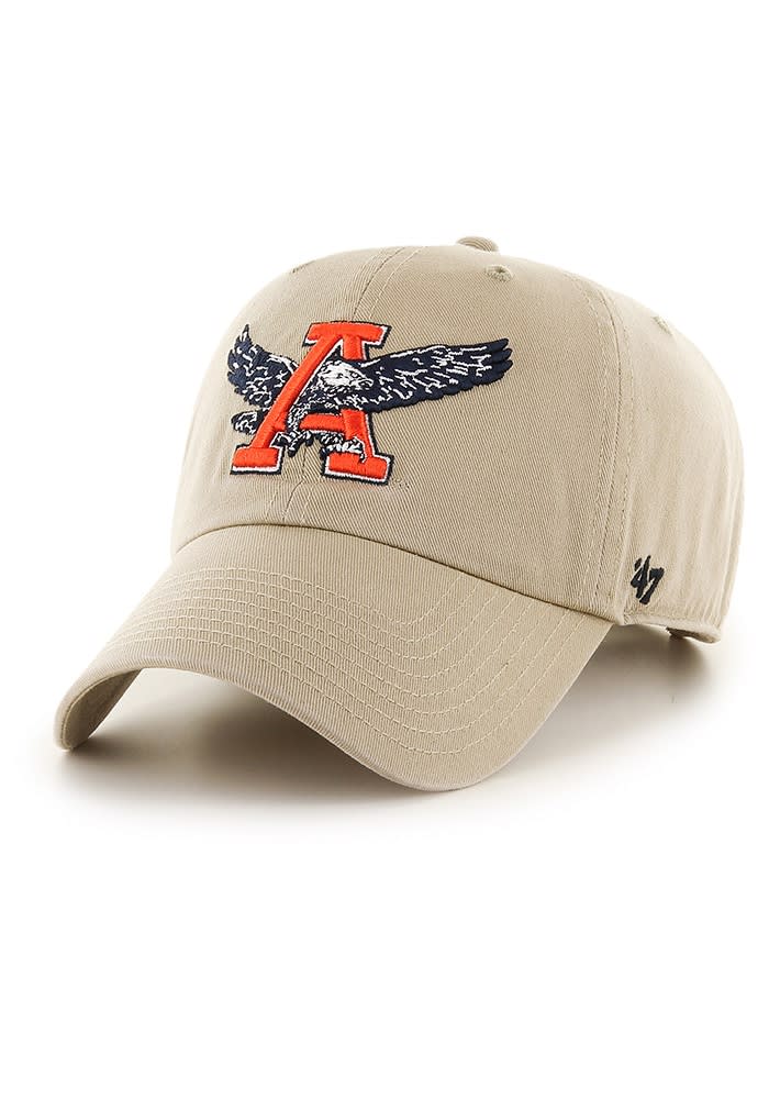 47 Auburn Tigers LIGHT BROWN Vintage Logo Clean Up  display picture 1