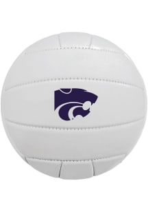 K-State Wildcats White Jardine mini size synthetic Volleyball