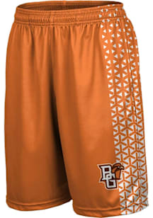 ProSphere Bowling Green Falcons Mens Orange Geometric Shorts