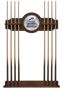 North Florida Ospreys Solid Wood Cue Rack Pool Table