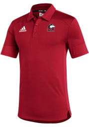 Northern Illinois Huskies Mens Red Under The Lights Coaches Short Sleeve Polo