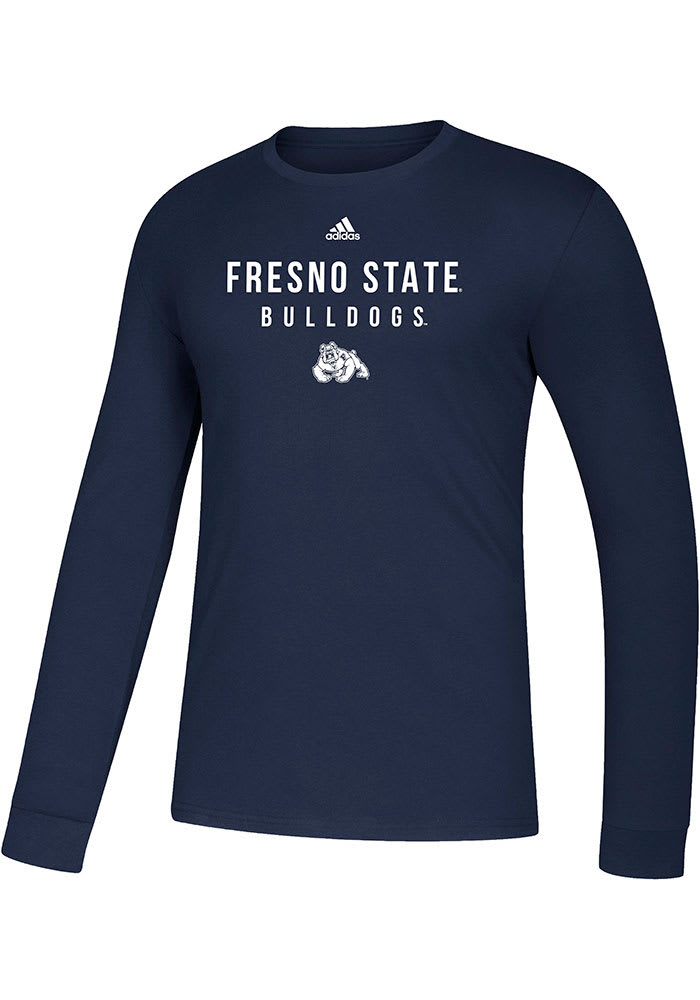 Fresno State Bulldogs Navy Blue Amplifier Long Sleeve T Shirt
