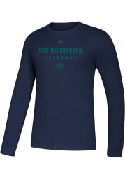 UNCW Seahawks Blue Amplifier Long Sleeve T Shirt